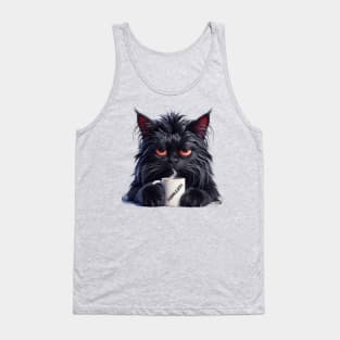 Really?! Coffee Cat by focusln Tank Top